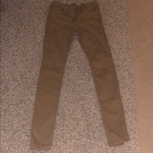 camel colored Joe’s Jeans